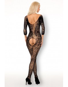 Fainam Black Bodystocking LC 17306 2